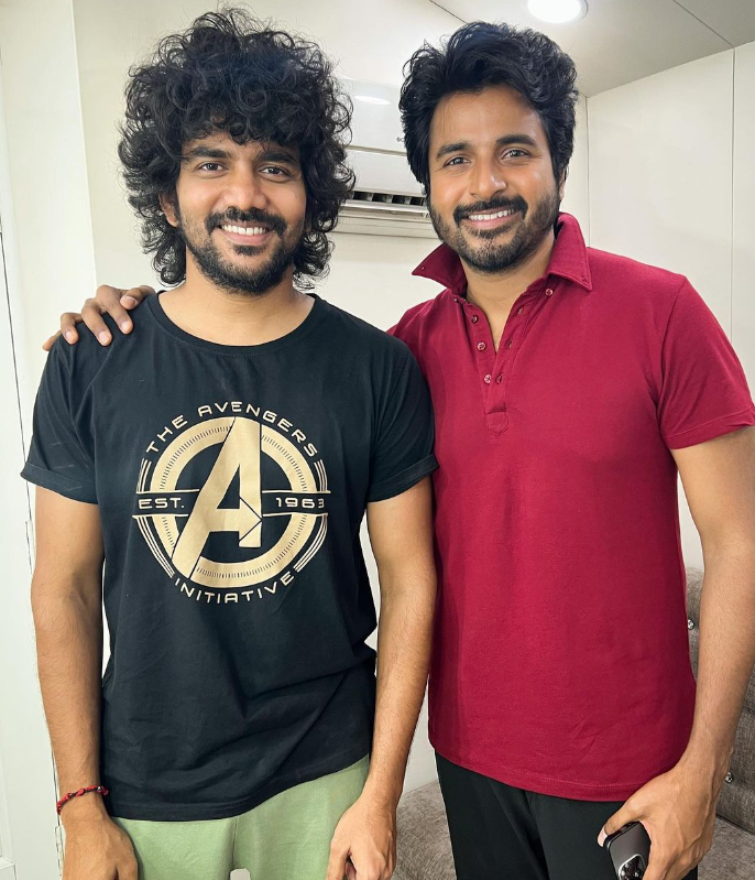 Kavin Raj with Sivakarthikeyan